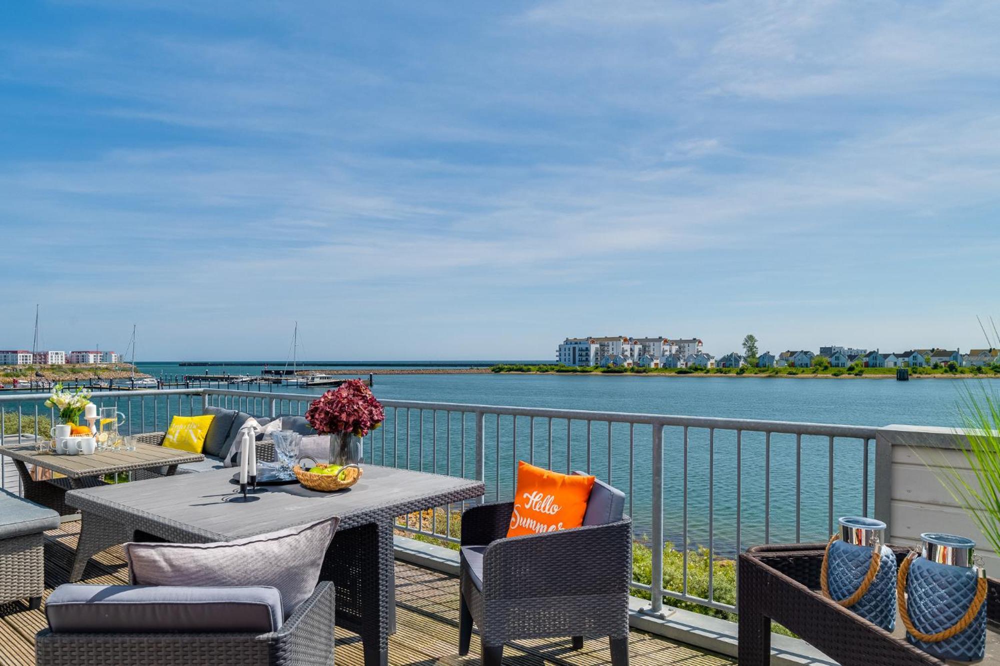 Ferienwohnung Harbourviews 올페니츠 외부 사진