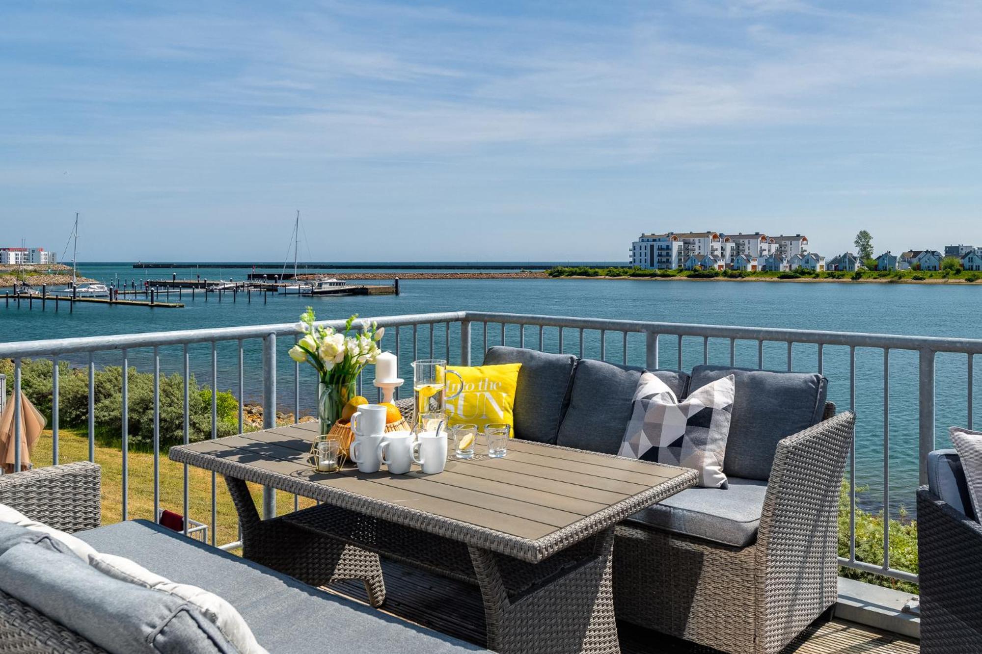 Ferienwohnung Harbourviews 올페니츠 외부 사진