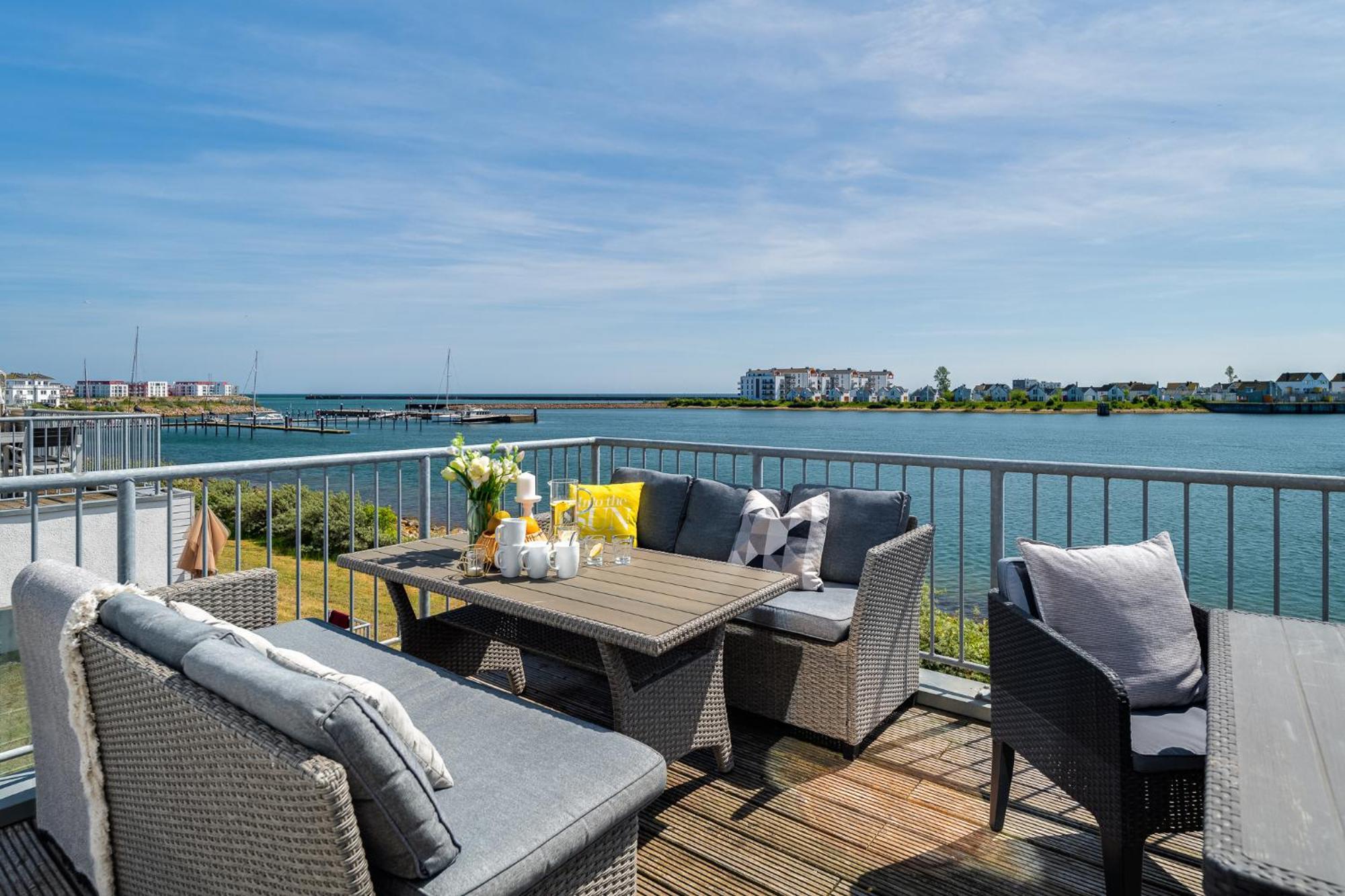Ferienwohnung Harbourviews 올페니츠 외부 사진